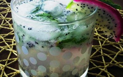 Dragon fruit mojito