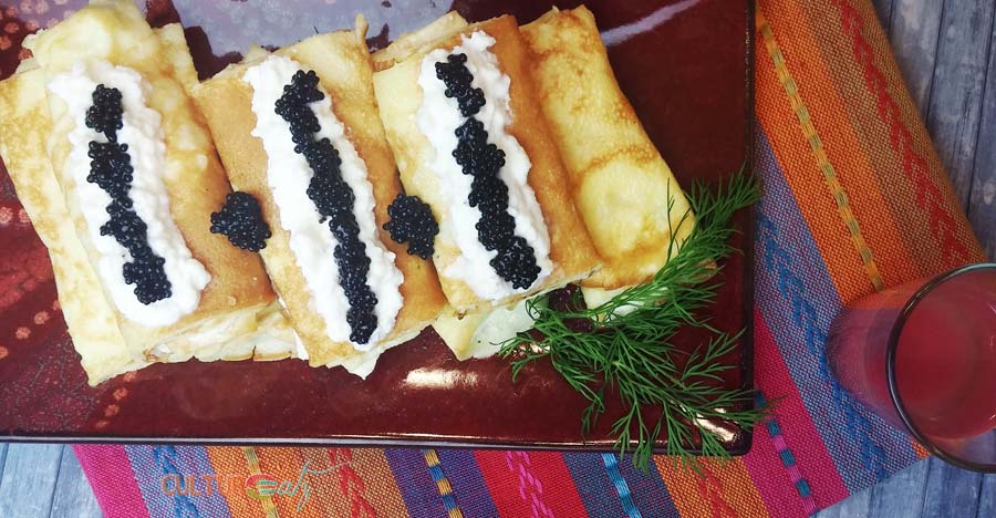 Savory Ukrainian Filled Crepes Nalysnyky