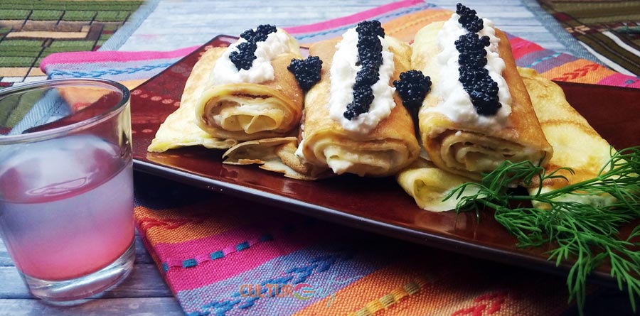 Savory Ukrainian Filled Crepes Nalysnyky