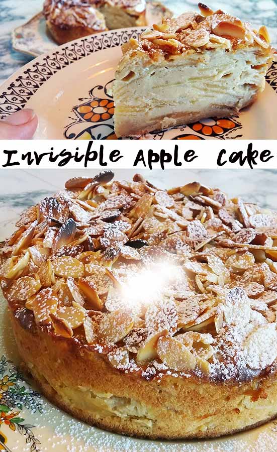 Invisible Apple Cake