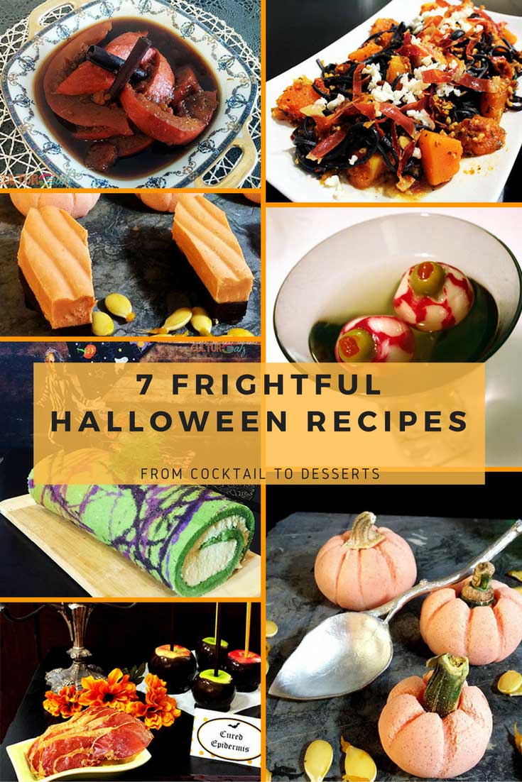 7 FRIGHTFUL HALLOWEEN RECIPES FROM COCKTAIL TO DESSERTS