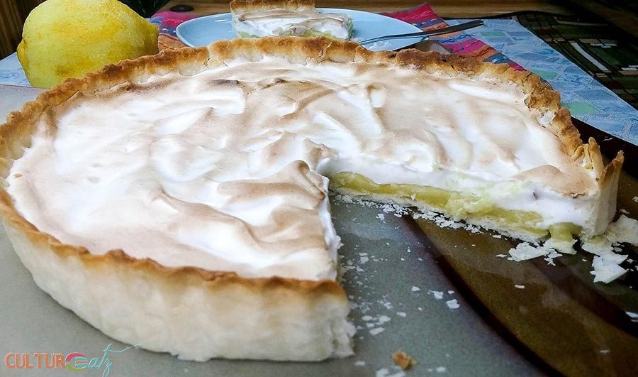 Aquafaba Lemon Meringue Pie