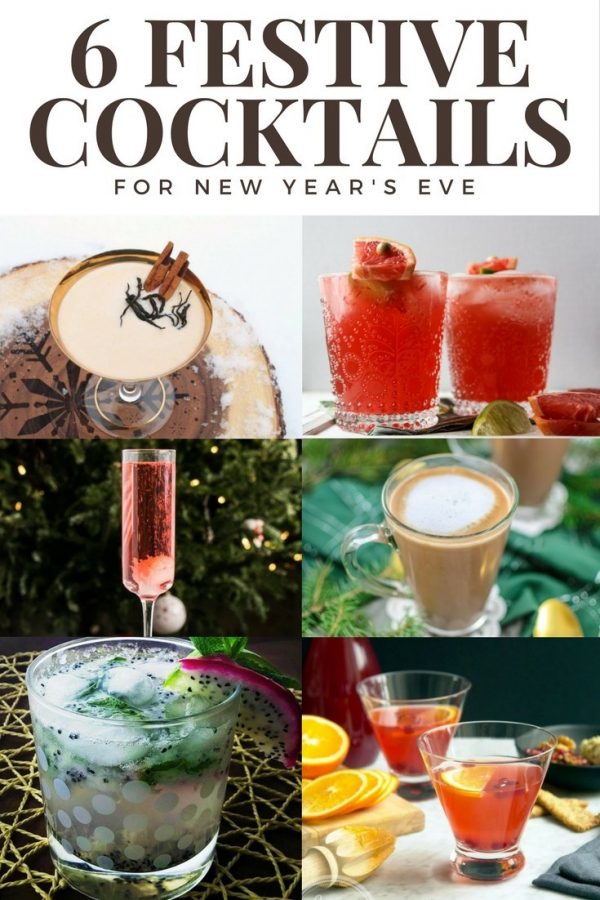 6 Festive Cocktails for New Year's Eve