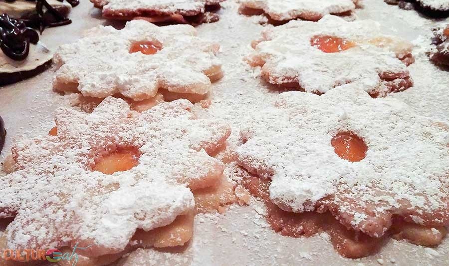 Austrian Linzer Cookies