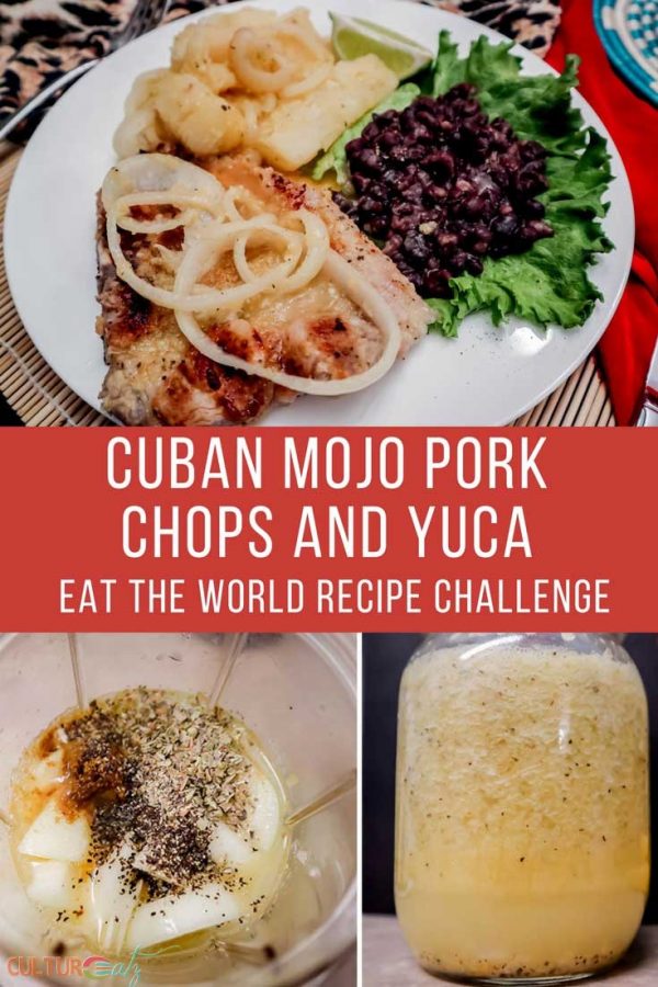 Cuban Mojo Pork Chops and Yuca