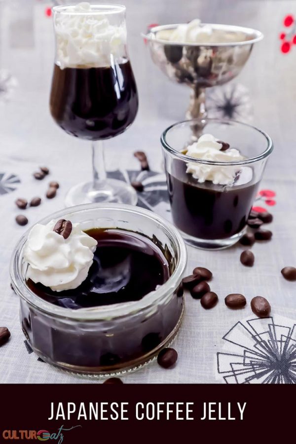 Japanese coffee jelly