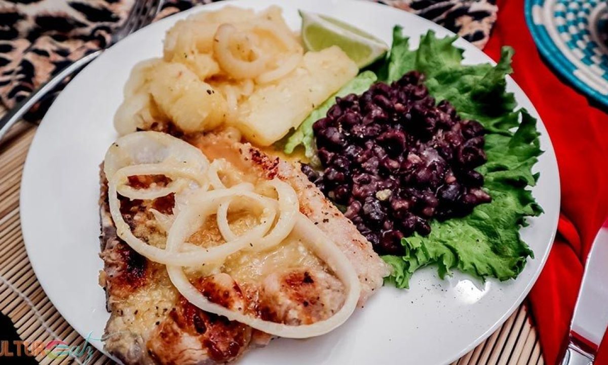 Cuban Mojo Pork Chops and Yuca