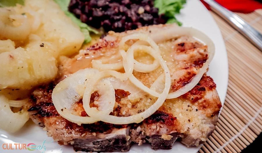 Cuban Mojo Pork Chops and Yuca