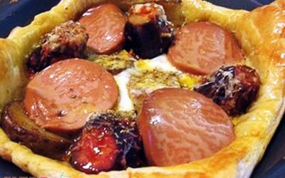 International Incident: Foie Gras à la Evelyne de Cochon Pizza Pie