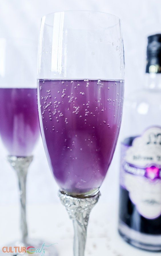 Lilac Violet Wedding Cocktail