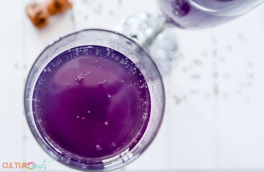 Lilac Violet Wedding Cocktail