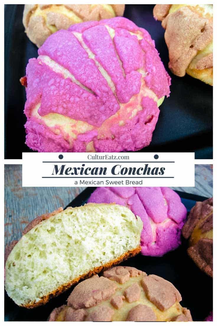 Mexican Conchas Recipe for Cinco de Mayo, a Mexican Sweet Bread