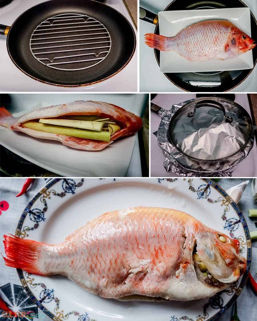 Thai Steamed Fish Recipe how to steam a fish