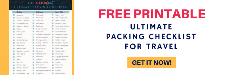 FREE Ultimate Packing Checklist