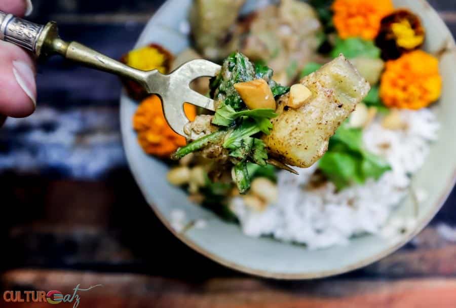 Thai Sweet Potato Curry Cricket Recipe