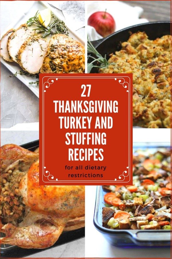 Thanksgiving Turkey and Stuffing recipes