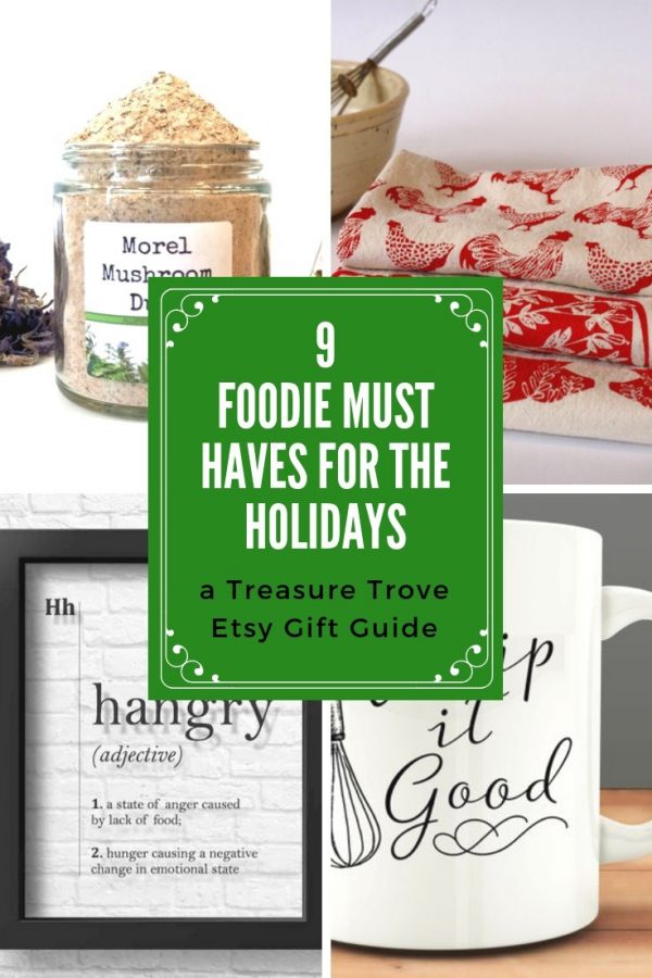 9 Foodie Must Haves for the Holidays Etsy gift guide