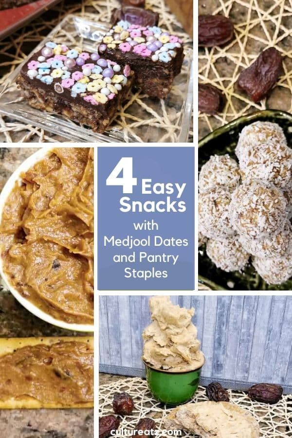 4 Easy to Make Snacks with Little Ingredients | Medjool Date Recipes