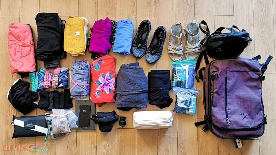 One Bag Travel: Lugagge Free Minimalist Packing List