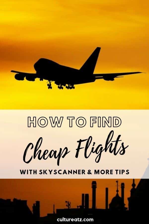 How to Find Cheap Flights skyscanner