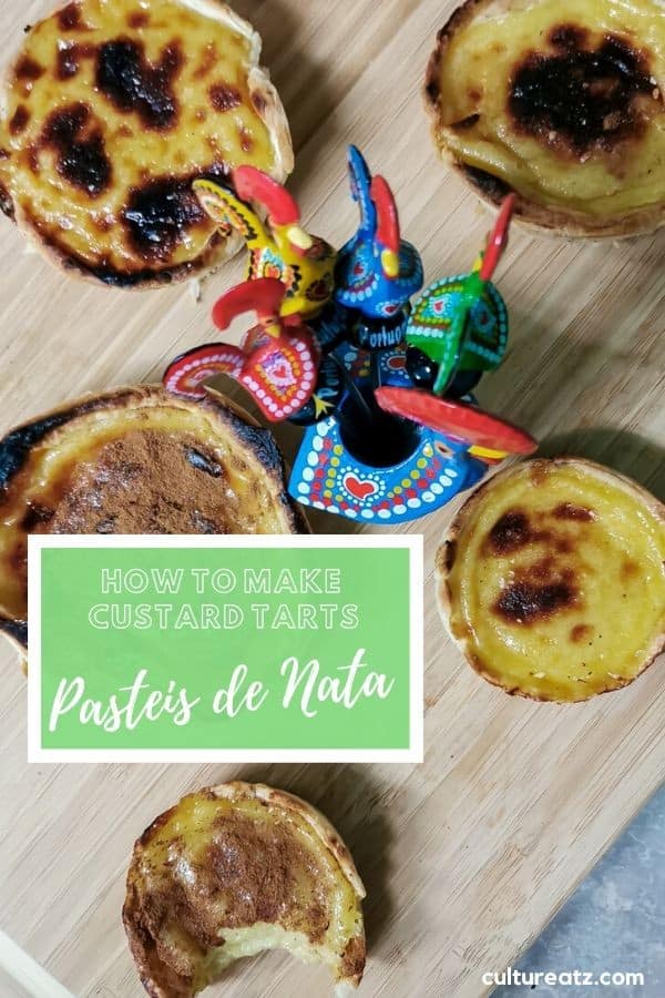 How to Make Custard Tarts from Portugal (Portuguese Pasteis de Nata)