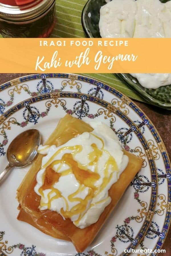 Iraqi Food for breakfast? Let me tempt you with Kahi with Geymar