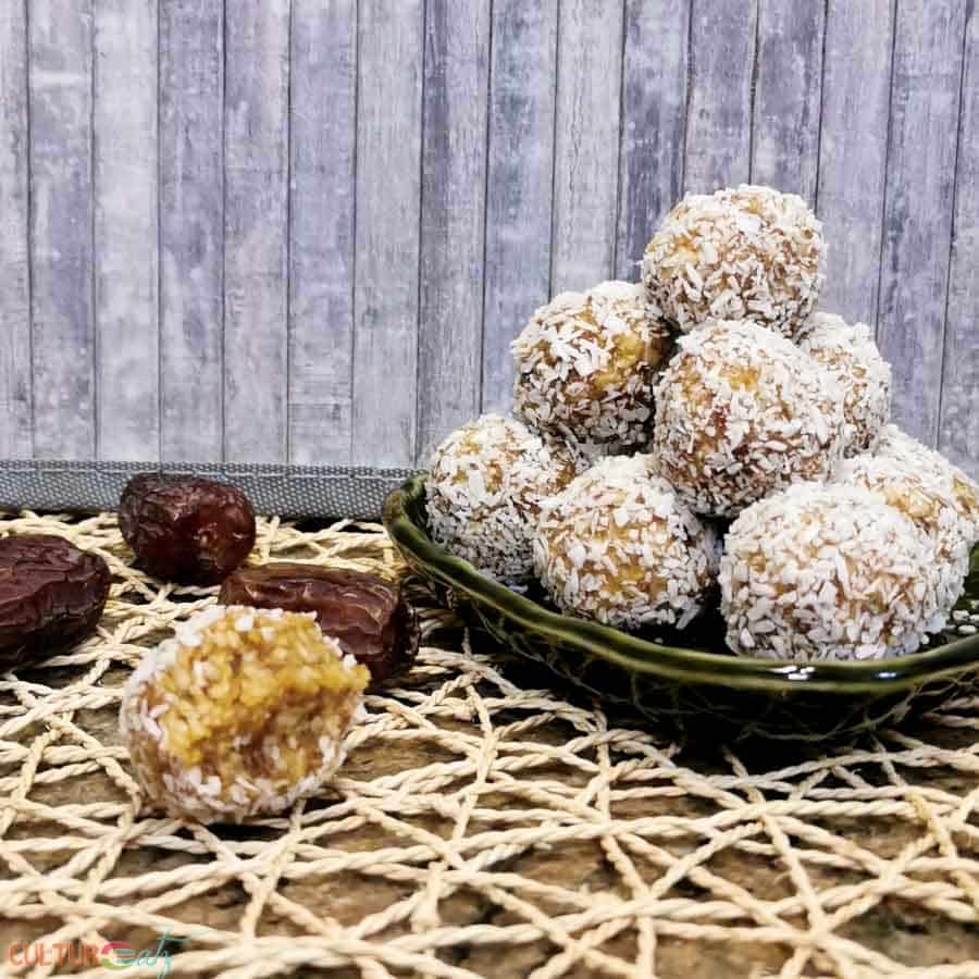 How to Make Caramel Coconut Bliss Balls