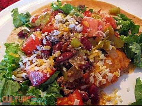 Have You Tried Indian Navajo Taco? Chili and Native American Fry Bread