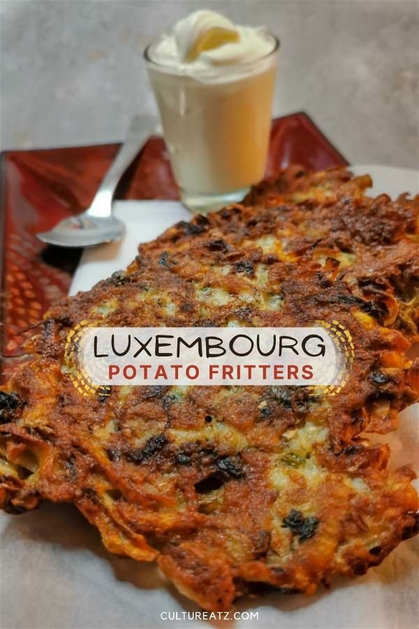 Potato fritters Gromperekichelcher