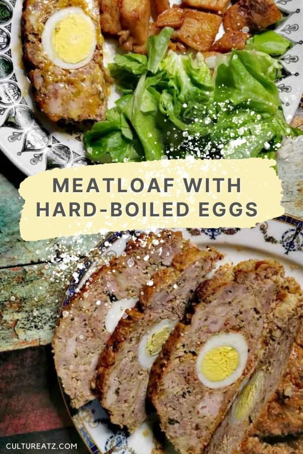 Best Delicious Meatloaf With HardBoiled Eggs From Slovakia