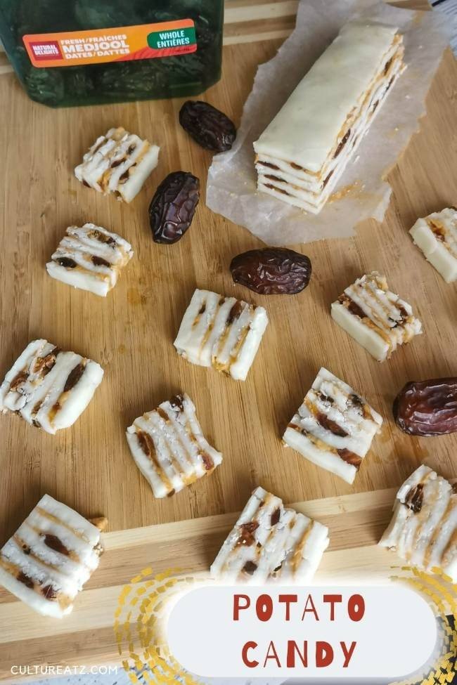 mashed potato candy recipe Medjool dates