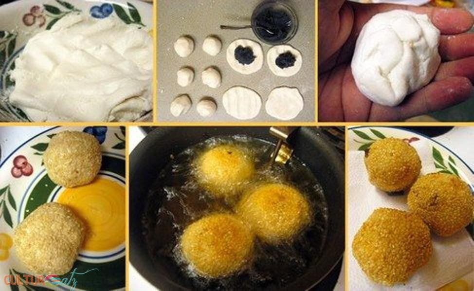 how to make sesame balls