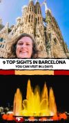 9 TOP SIGHTS in Barcelona
