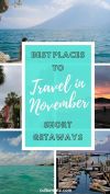 The Best Places to Travel in November